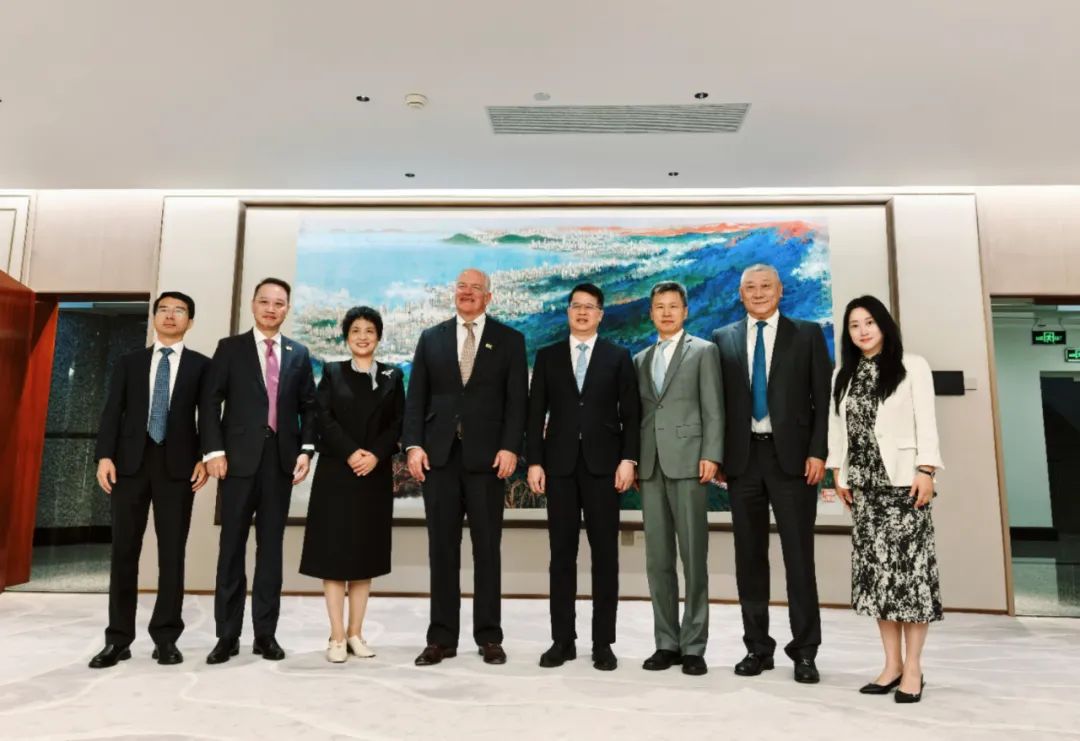 深圳市副市长会见全球展览业协会主席、励展博览集团全球首席执行官仲昊